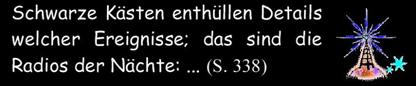 Schwarze Ksten enthllen Details welcher Ereignisse; das sind die Radios der Nchte.
